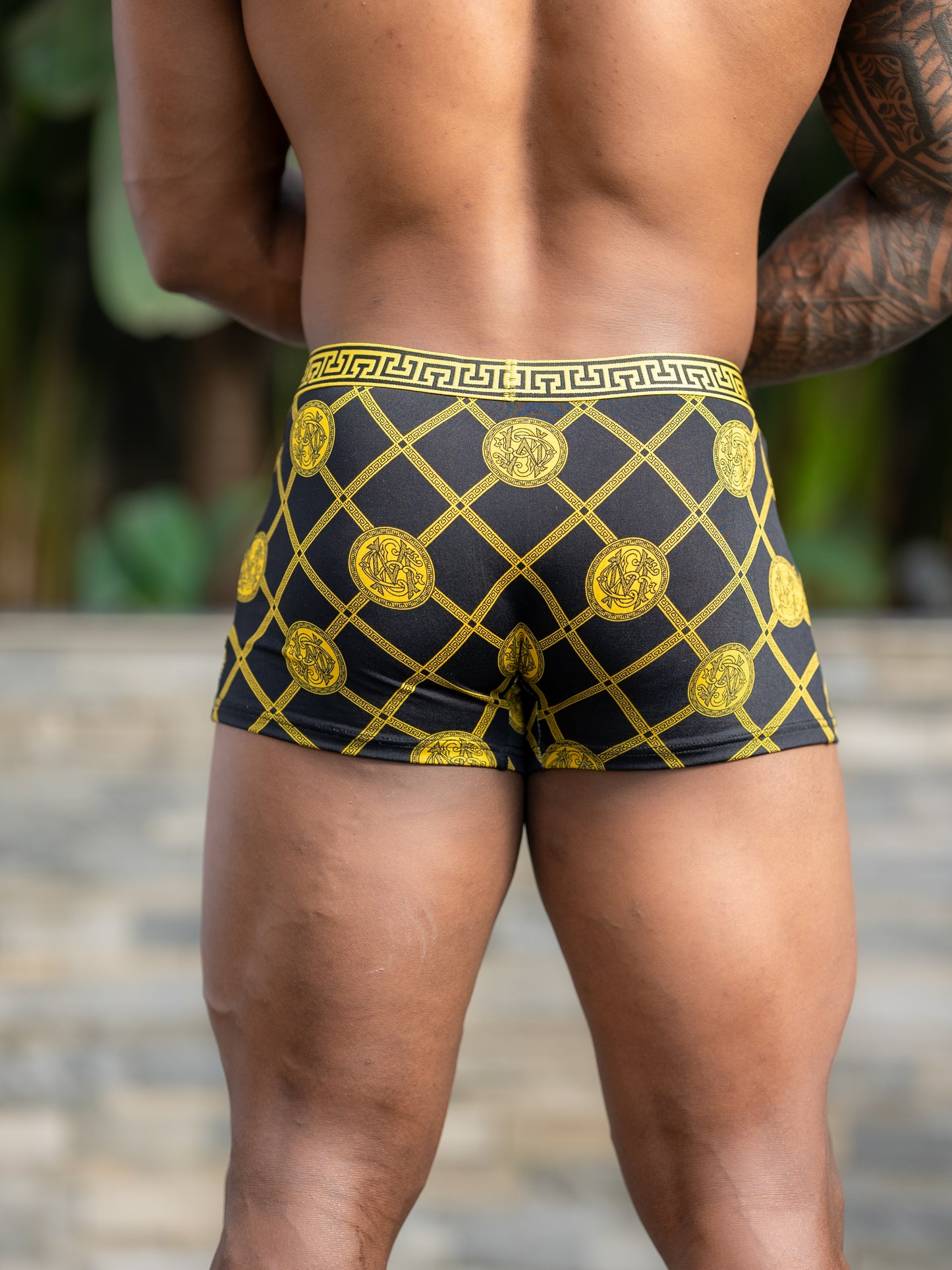 GT Dry Fit Boxers/ Trunks - Sports Free Size 26"-32" BYC       (Mens underwear/ briefs)